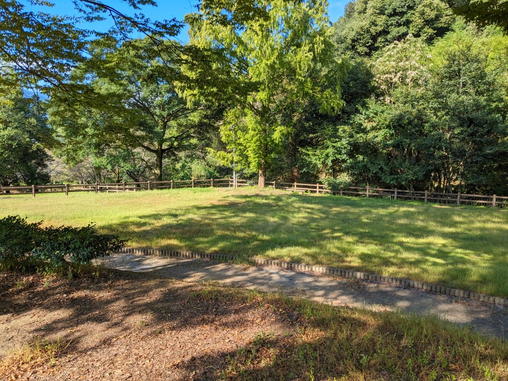 三野農村ふれあい広場の2段目フリーサイト