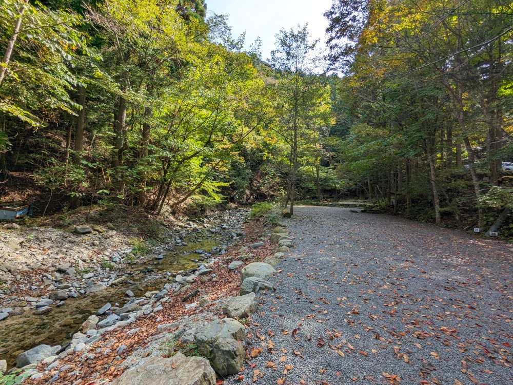 オートキャンプ長又の川側区画サイト