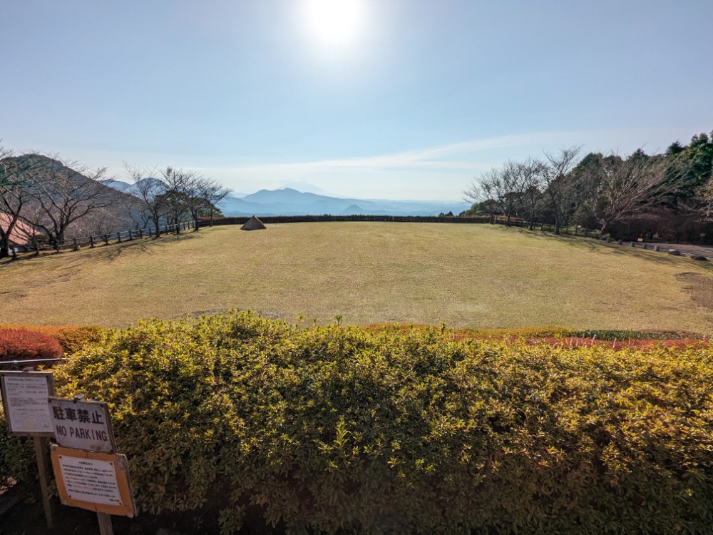 八重山公園キャンプ村(熊本県上天草市)のフリーサイト