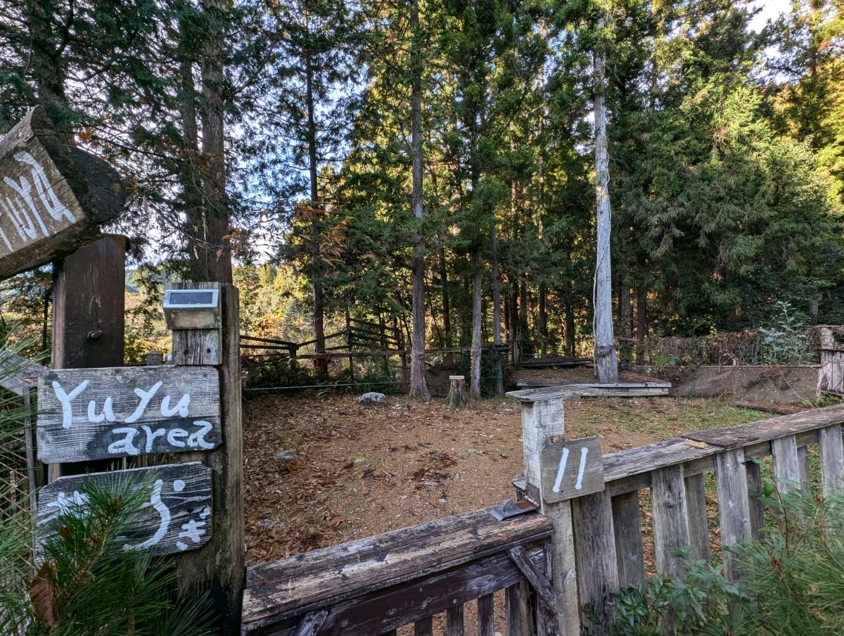 奥伊勢の森「七保ベース」野あそび村キャンプ場