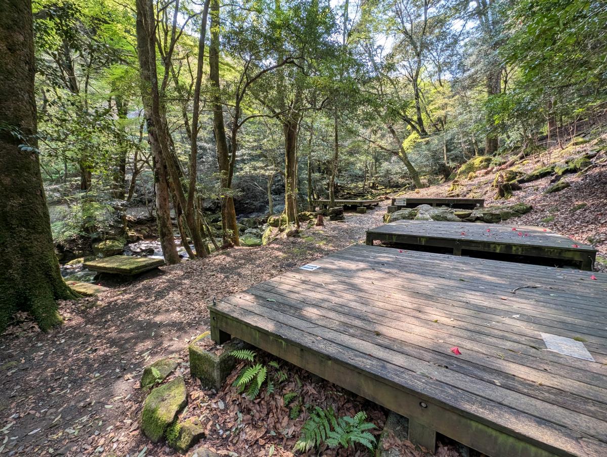 成川渓谷キャンプ場