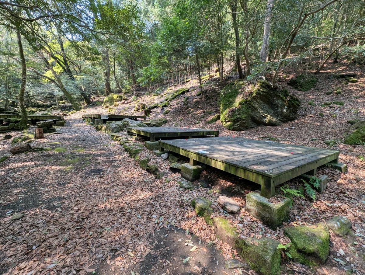 成川渓谷キャンプ場