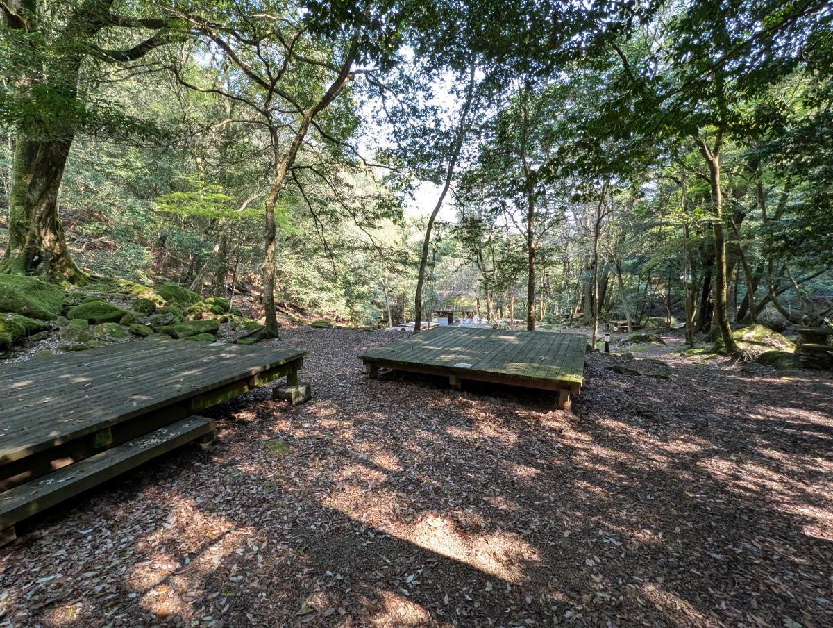 成川渓谷キャンプ場